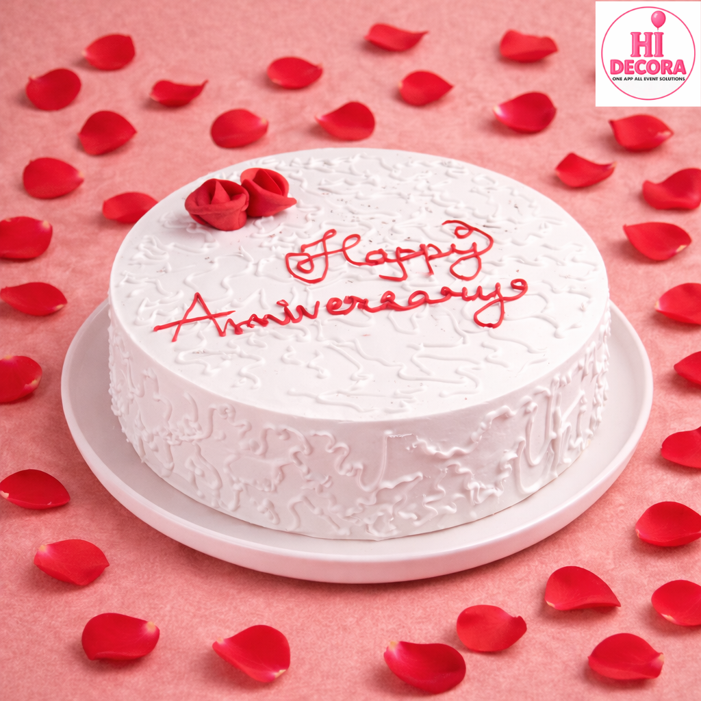 Rose Vanilla Cake 